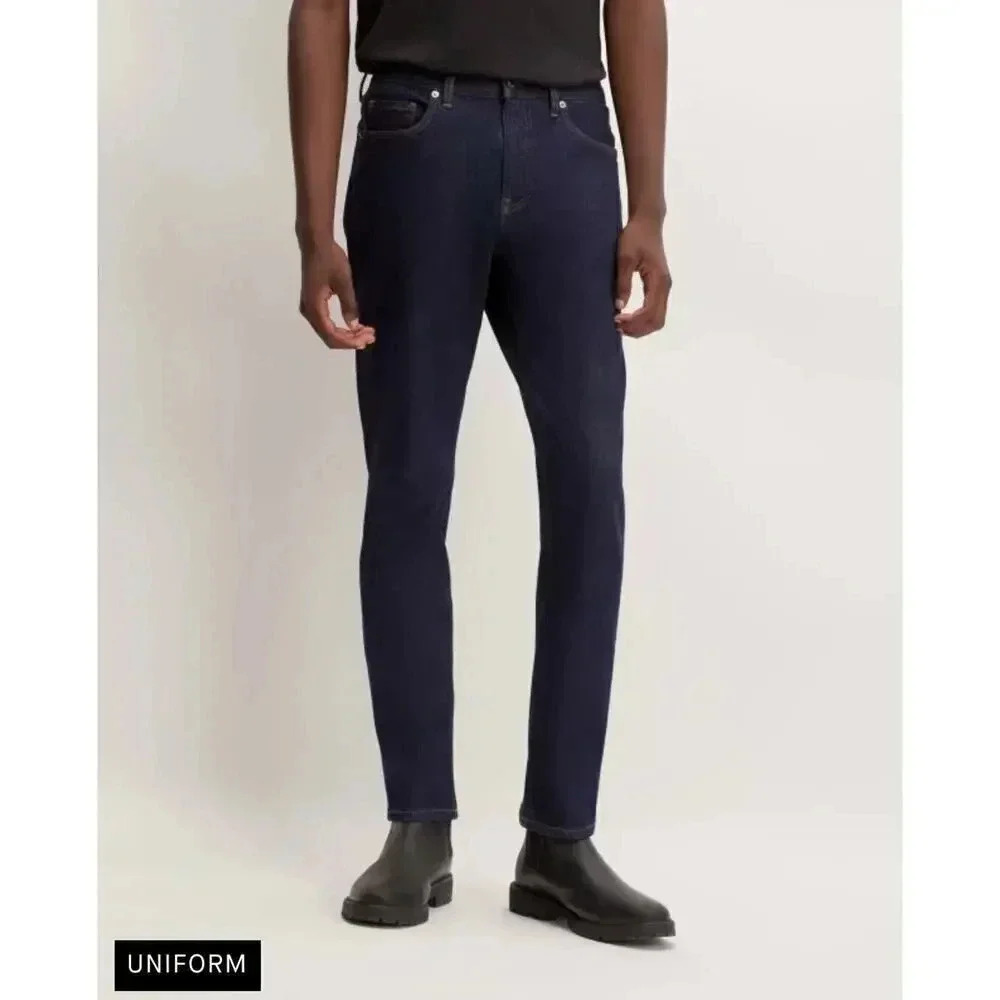 Everlane 139393 Men's Sz‎ 30x32 Blue The Slim Fit Stretch Denim Jeans $98+